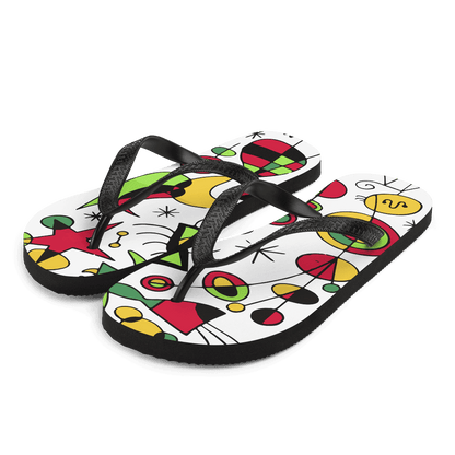 Joan Miró “Colorful Fish” Flip-Flops