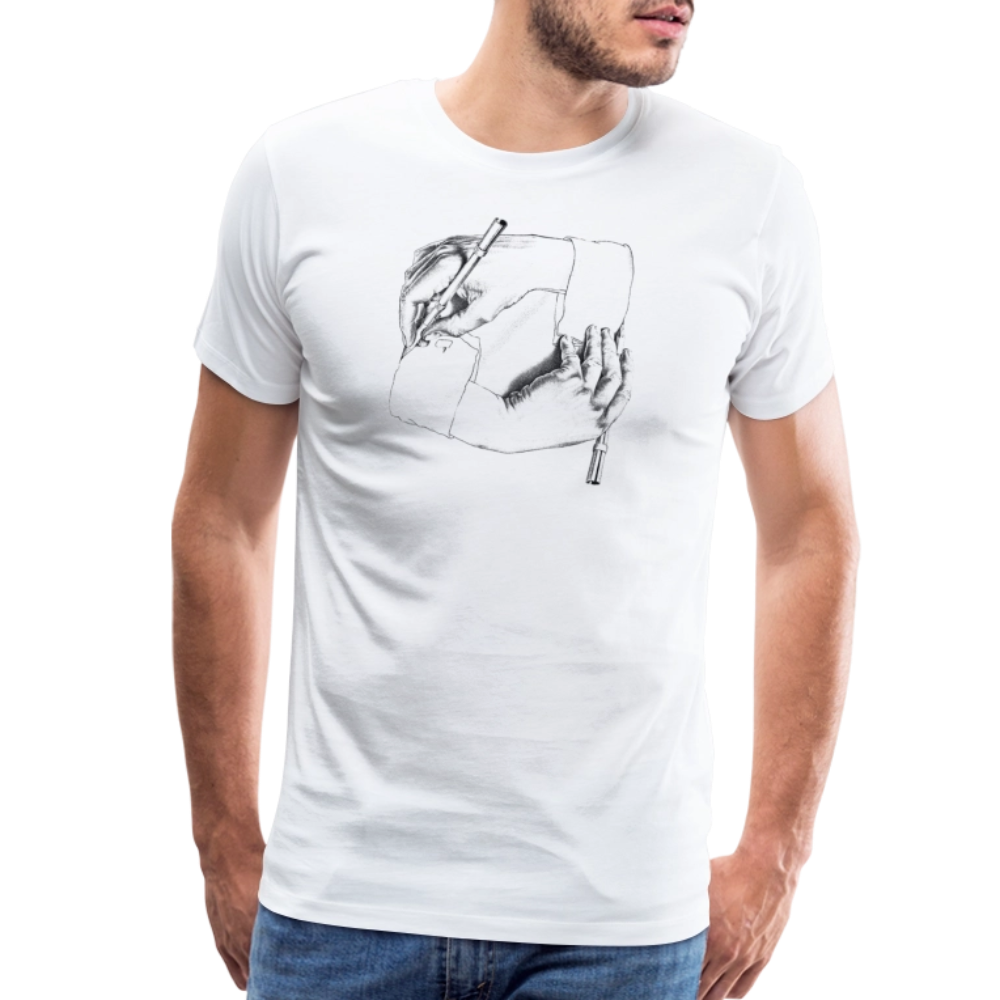 M.C. Escher “Hand Drawing Hand” Art T-Shirt