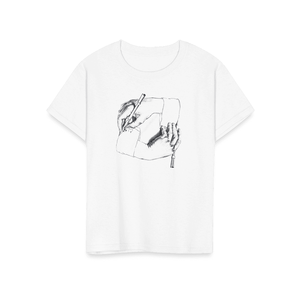 M.C. Escher “Hand Drawing Hand” Art T-Shirt