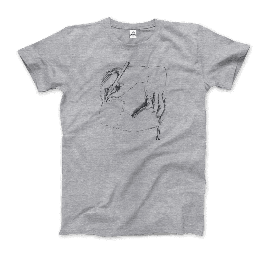 M.C. Escher “Hand Drawing Hand” Art T-Shirt