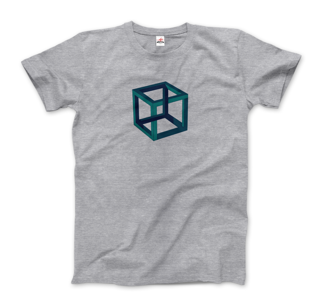 M.C. Escher “Impossible Cube” Art T-Shirt