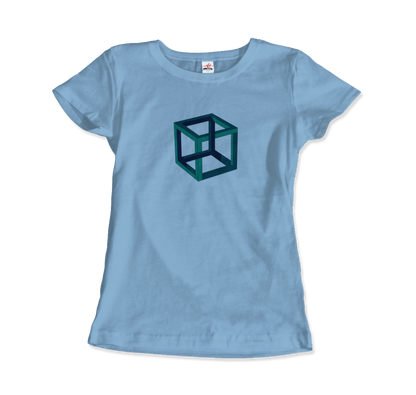 M.C. Escher “Impossible Cube” Art T-Shirt