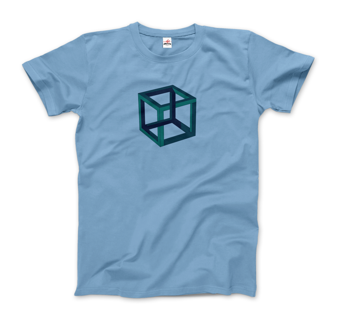 M.C. Escher “Impossible Cube” Art T-Shirt
