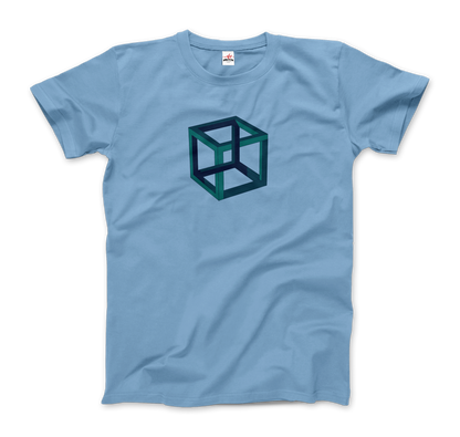 M.C. Escher “Impossible Cube” Art T-Shirt