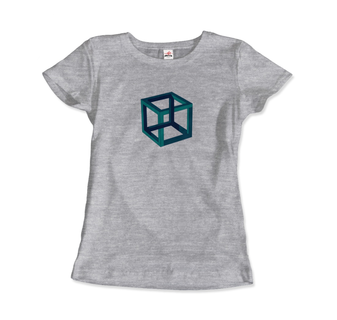 M.C. Escher “Impossible Cube” Art T-Shirt