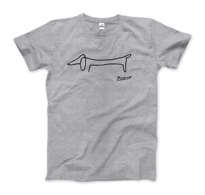 Pablo Picasso Dachshund Dog (Lump) Artwork T-Shirt