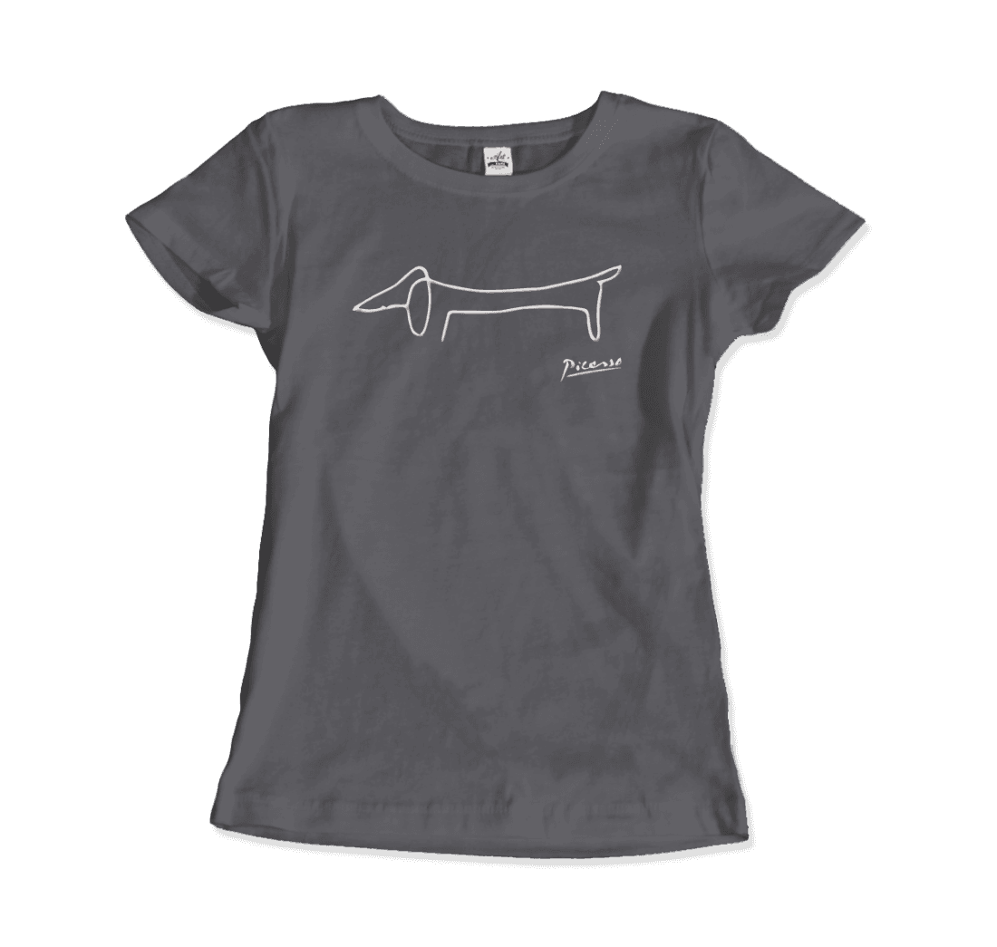 Pablo Picasso Dachshund Dog (Lump) Artwork T-Shirt
