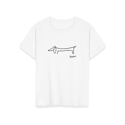 Pablo Picasso Dachshund Dog (Lump) Artwork T-Shirt
