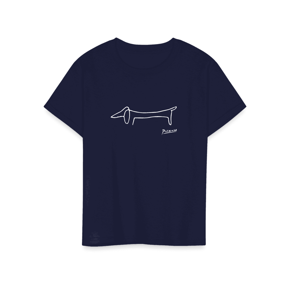 Pablo Picasso Dachshund Dog (Lump) Artwork T-Shirt