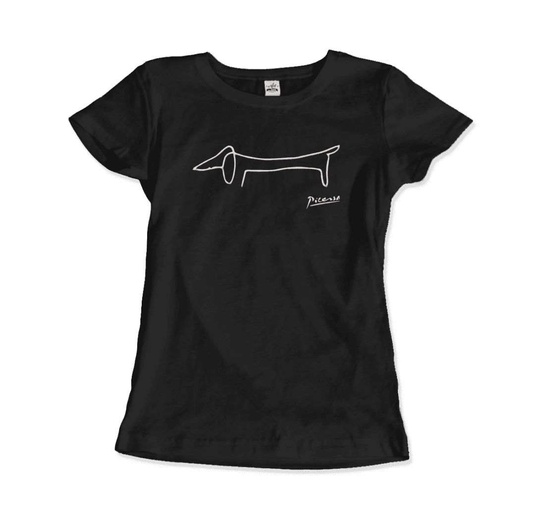 Pablo Picasso Dachshund Dog (Lump) Artwork T-Shirt