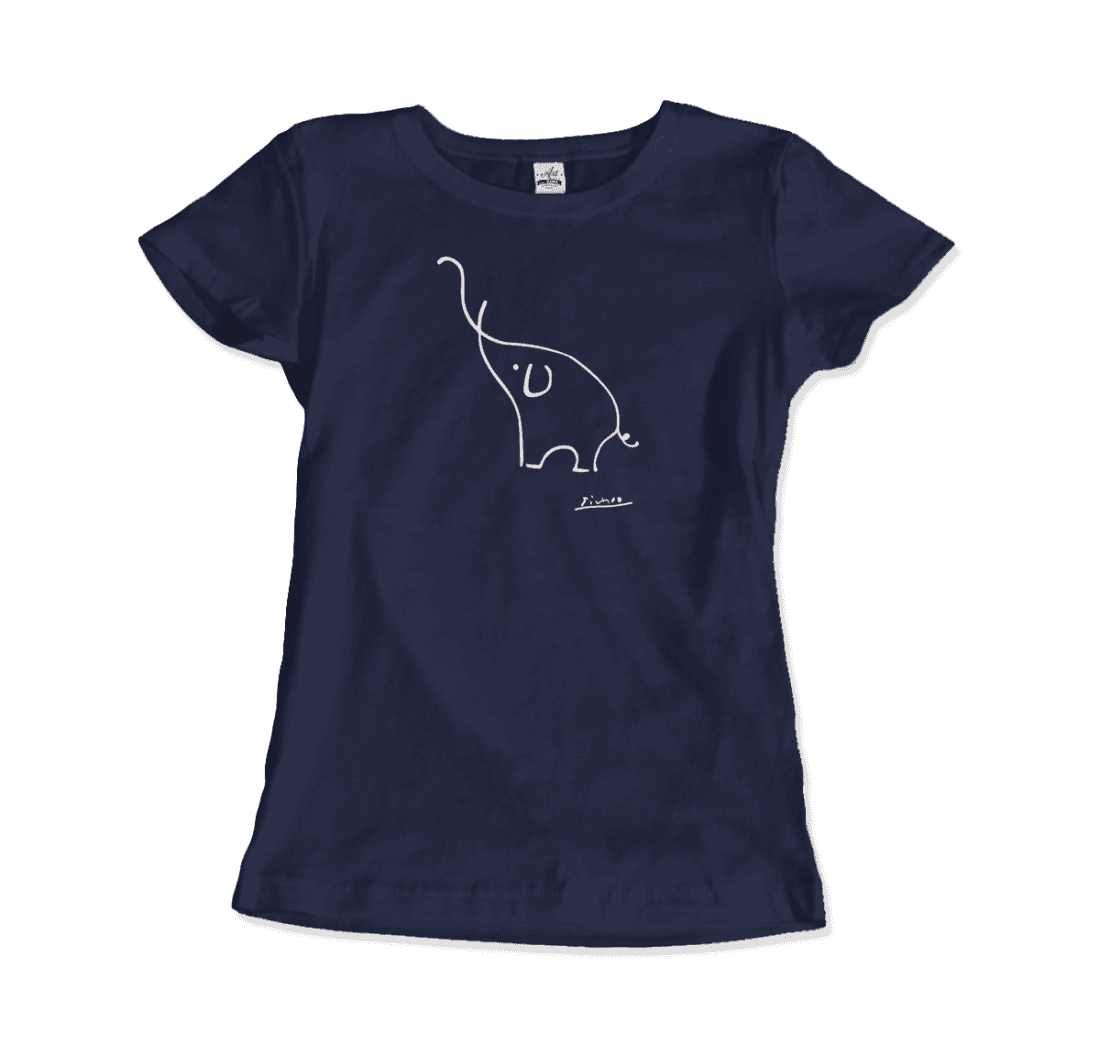 Pablo Picasso “Elephant Sketch” Art T-Shirt